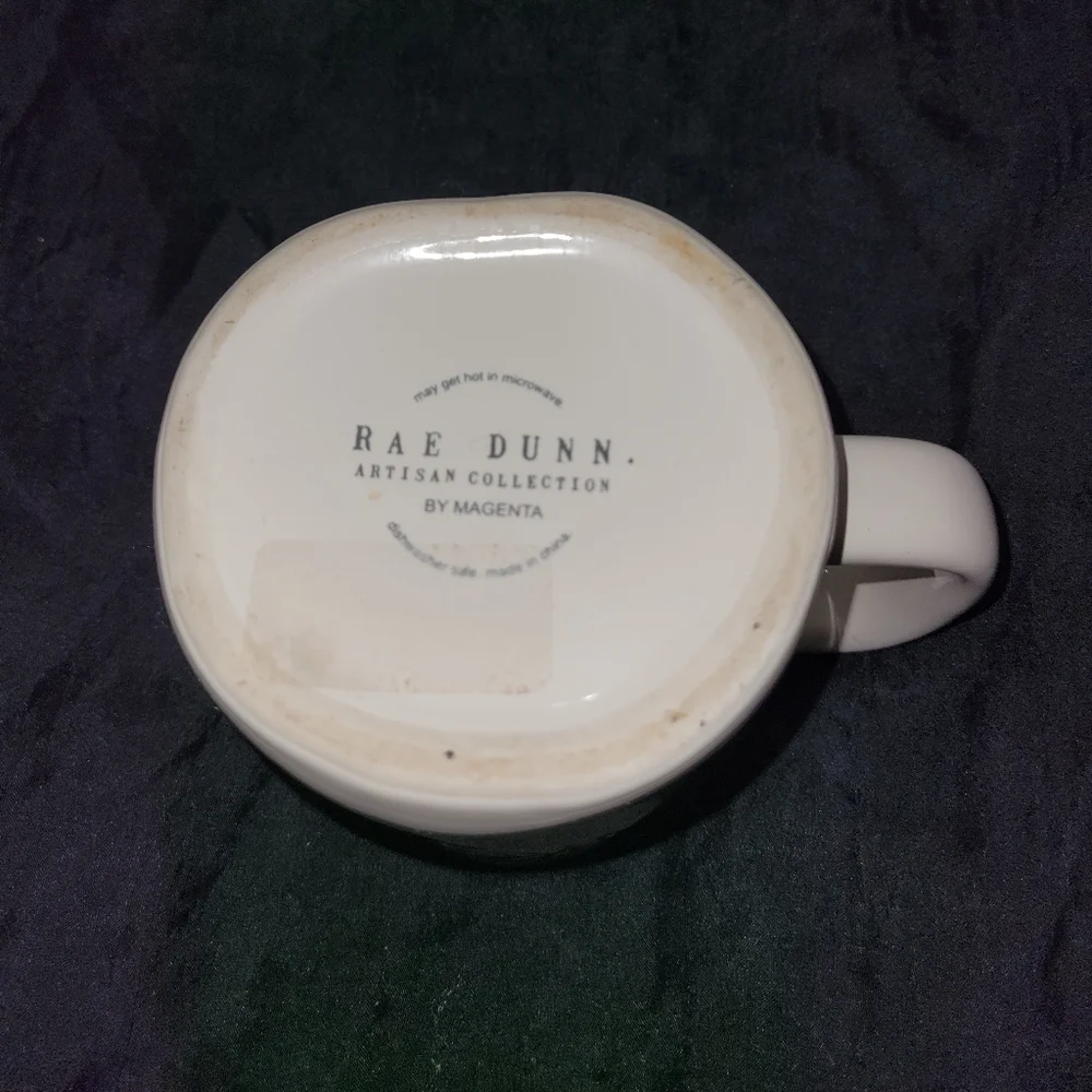 Excellent Condition Rae Dunn Coffee Cup~Mug~Naughty~Nice~Christmas~Red